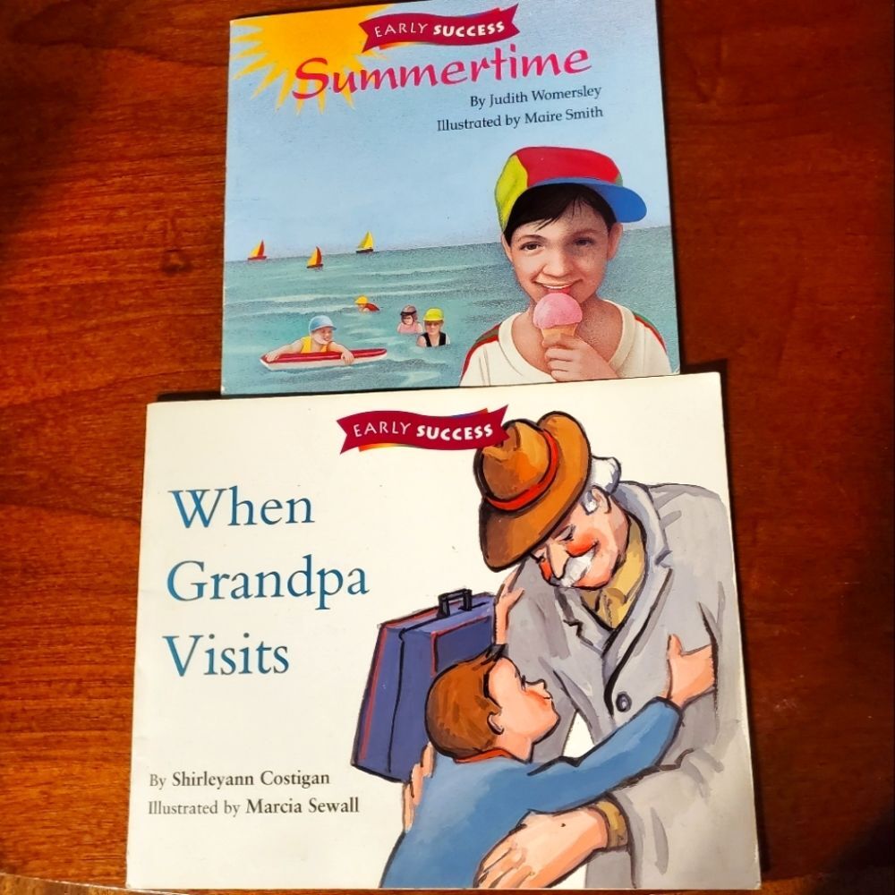 Early Success Books Summertime | When Grandpa Visits | Invitations to Literacy